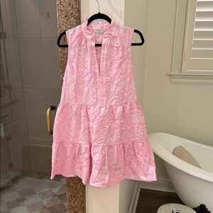 Amanda Uprichard Pink Mini Dress